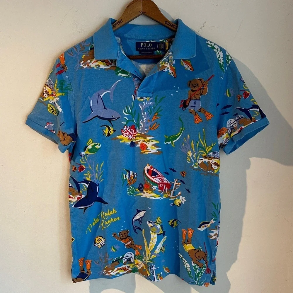 Polo by Ralph Lauren Blue Ocean Adventure Men's Polo